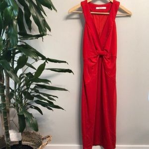 Bailey44 Burnt Red Cocktail Dress